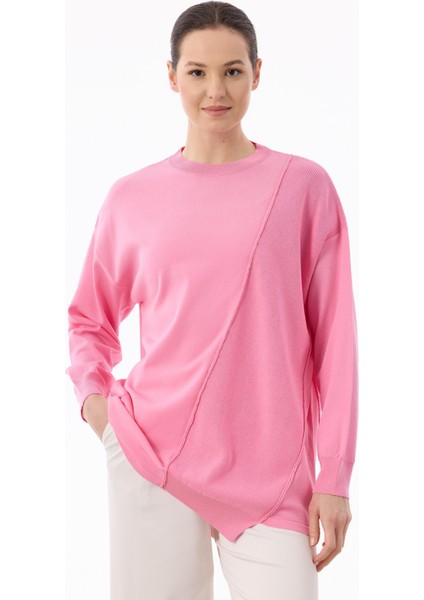 Örgü Detaylı Tunik Pembe fiyatları