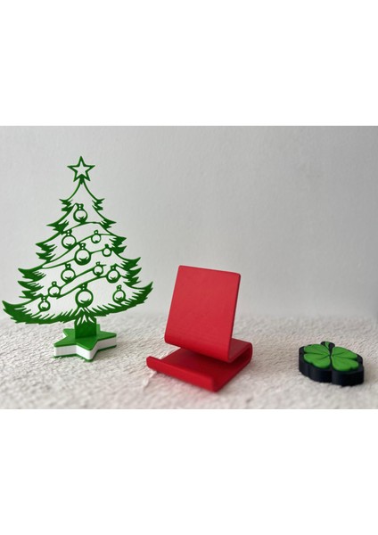 Kırmızı Telefon Standı