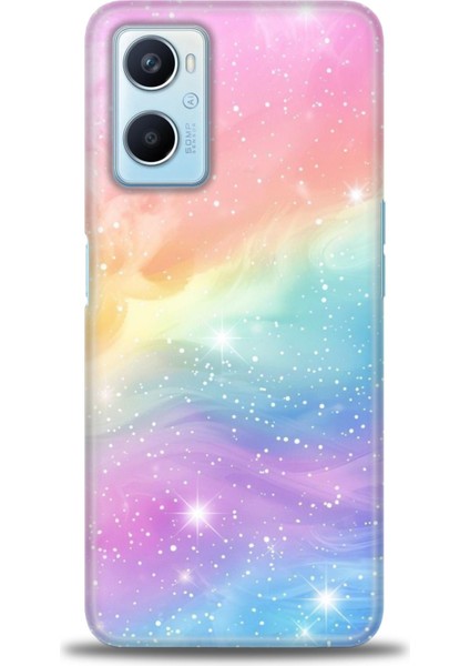 Oppo A96 4g Kılıf Hd Baskılı Kılıf + 9h Nano Tam Kaplayan Ekran Koruyucu 422