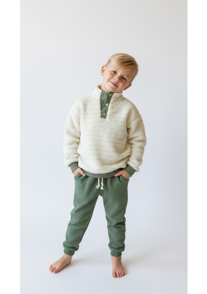 Çıtçıtlı Polar 3lü Takım