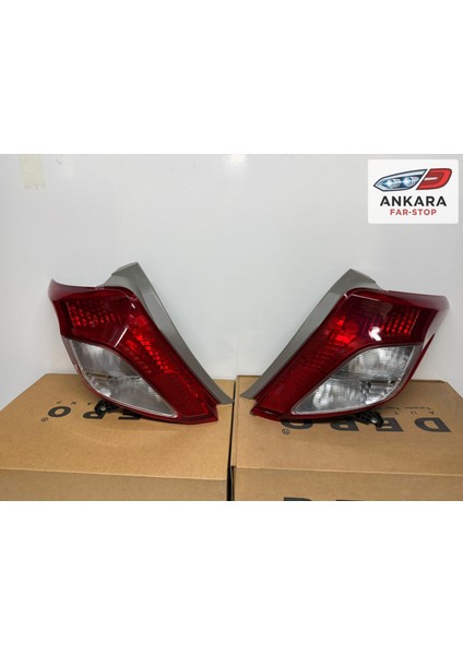 Toyota Yaris 2012 - 2014 Stop Lambası Sağ - Sol Takım (Toplam 2 Stop - Depo Marka) indirimleri