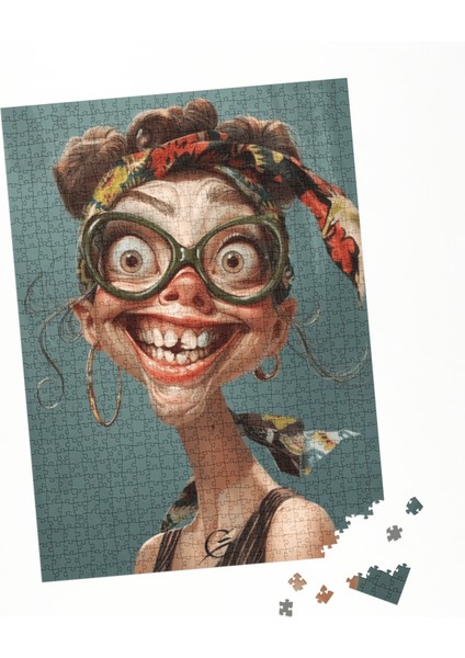 500 Parça Puzzle Karikatür Tadında Hayat fırsatları
