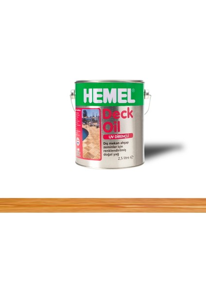 Deck Oil Teak Deck Yağı Tik Ağacı 2,5 Lt