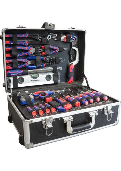 WP209089 145 Parça Cr-V Profesyonel El Aleti Tamir Seti Tamir Bakım Çantası modelleri