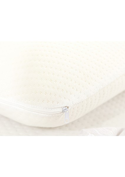 Darrel Visco Tombul Yastık - Beyaz - 40X60 cm fiyatları