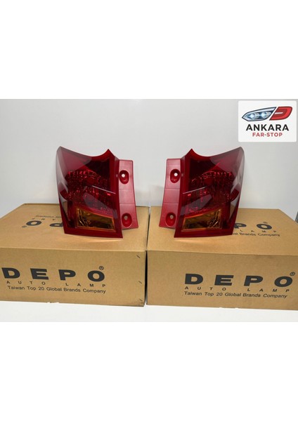 Toyota Auris 2013 - 2015 Dış Stop Lambası Sağ - Sol (Dış Takım - Depo Marka) modelleri