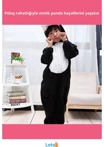 Sevimli Çocuk Panda Kostümü 2 3 Yaş 80 cm fiyatları