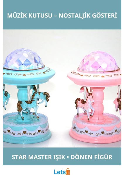 Atlı Karıncalı Star Master Müzik Kutusu