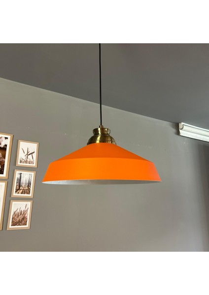 Lema Turuncu Tekli Avize Kum Saati Başlık Sarkıt Lamba Restoran Cafe Salon Avizeleri fiyatları