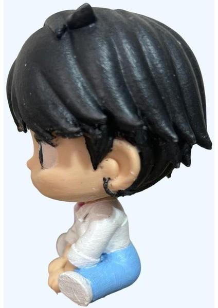 Işıltılı Baby Jinu Figürü | El Yapımı Parlak K-Pop Demon Hunters Tarzı Dekor | Koleksiyon Serisi fiyatları