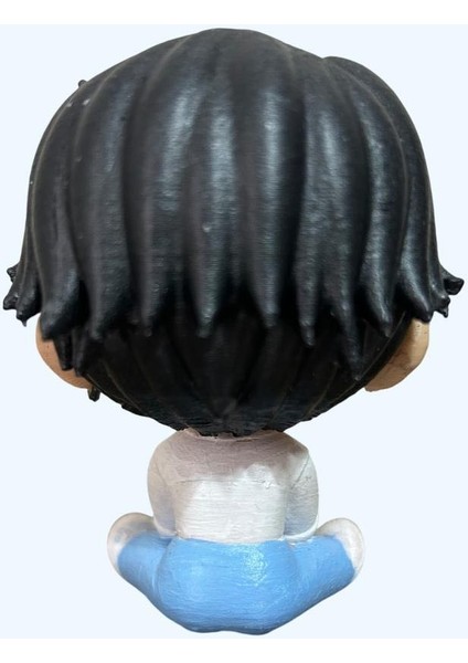 Işıltılı Baby Jinu Figürü | El Yapımı Parlak K-Pop Demon Hunters Tarzı Dekor | Koleksiyon Serisi fırsatları