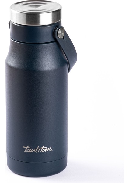 024-01-LACİVERT Çift Katmanlı Termos Şişe 500ML