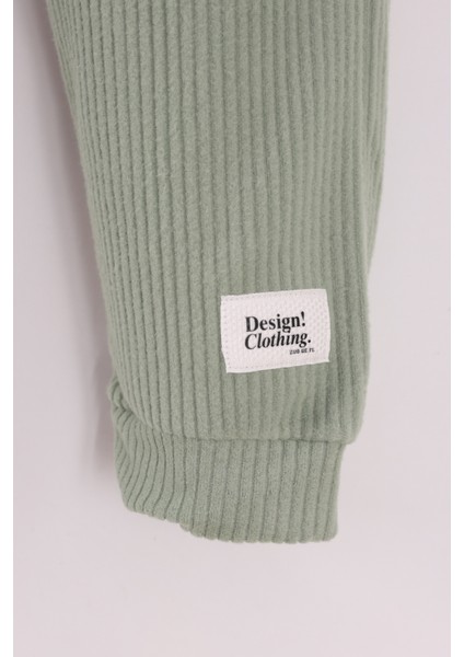 Erkek Çocuk Reglan Kol Fitilli Polar Takım