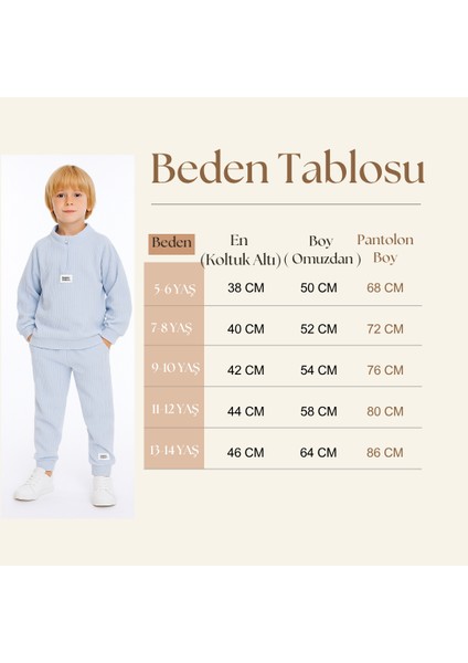 Erkek Çocuk Reglan Kol Fitilli Polar Takım fırsatları