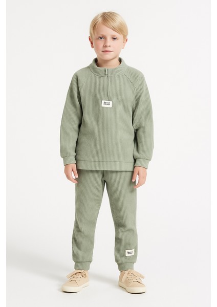 Erkek Çocuk Reglan Kol Fitilli Polar Takım indirimleri