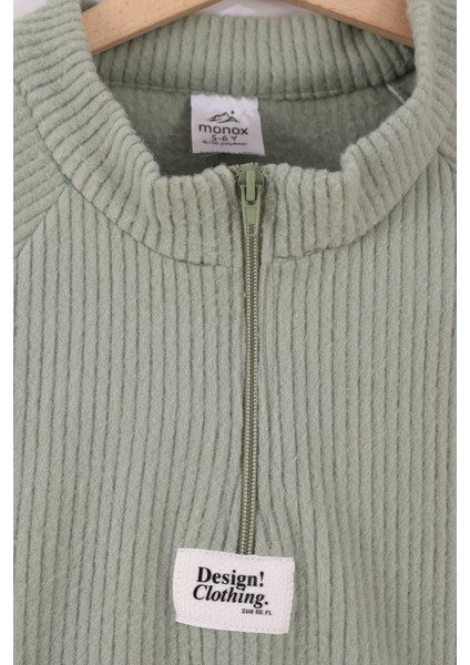 Erkek Çocuk Reglan Kol Fitilli Polar Takım