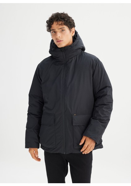 Siyah Erkek Mont LR317064001 Siyah Mont