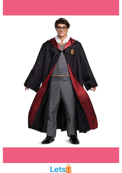 Harry Potter Gryffindor Cübbe Çocuk Kostümü 5 6 Yaş modelleri