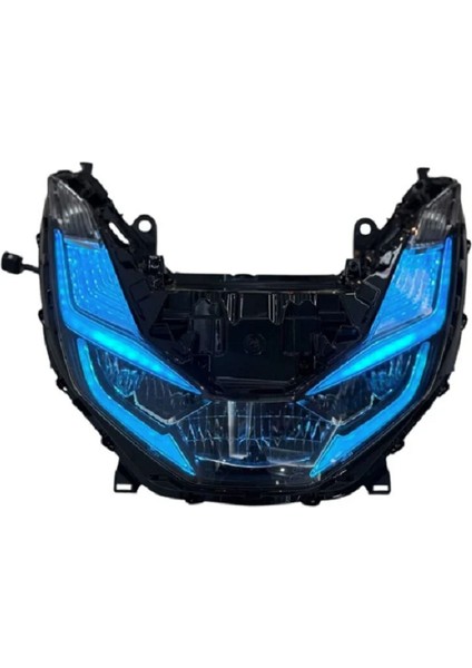 Pcx 2021-2024 Uyumlu Rgb LED Telefon Kontrollü Ön Far Takımı fiyatları