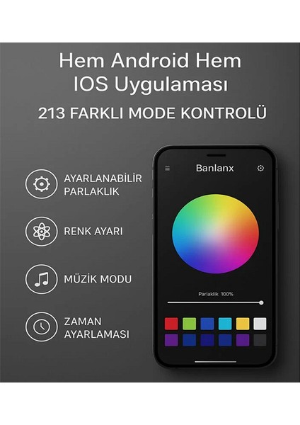 Pcx 2021-2024 Uyumlu Rgb LED Telefon Kontrollü Ön Far Takımı modelleri