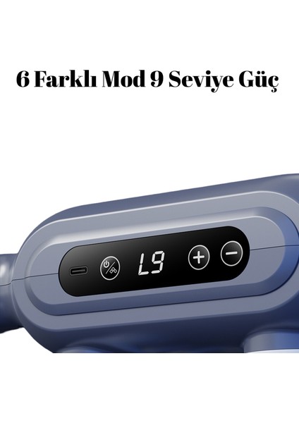 8 Başlıklı Şarjlı Isıtmalı Masaj Aleti – Derin Doku Sporcu Masaj Tabancası, Sessiz fiyatları