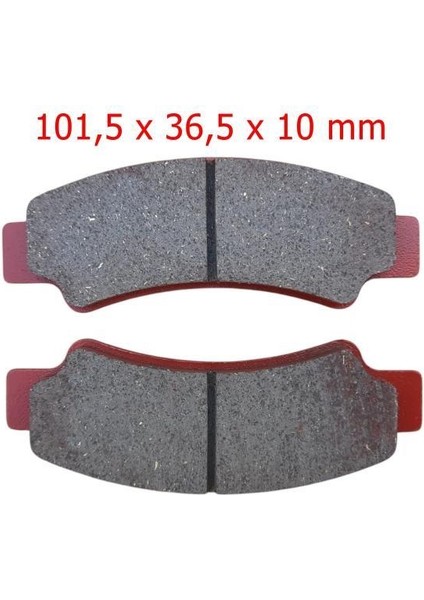 Atv Cf 500-800 Ön Fren Disk Balatası FA726 A Kalite