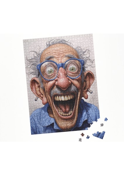 500 Parça Puzzle Şaşkın Ama Neşeli fırsatları