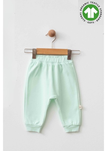 %100 Organik Pamuk Gots Sertifikalı Bebek Pantolon
