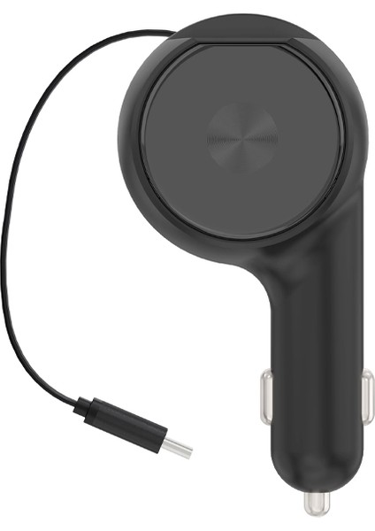 60W 3.4A Dahili Kablolu Type-C USB Girişli Araç Içi Oto Çamkaklık Şarj Type-C Kablolu modelleri