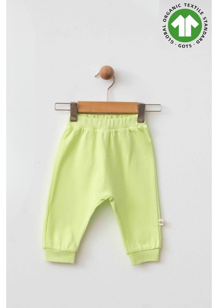 %100 Organik Pamuk Gots Sertifikalı Bebek Pantolon