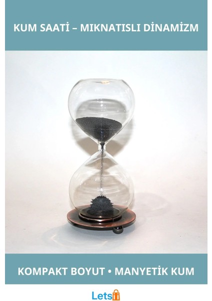 Mıknatıslı Kum Saati Modern Dekoratif Aksesuar