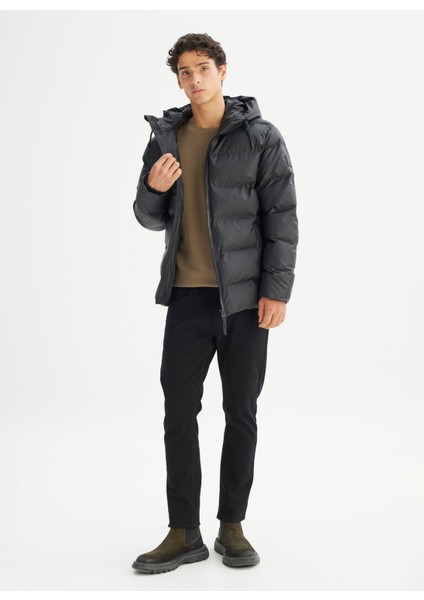 Siyah Erkek Mont L2520263001 Siyah Mont fiyatları