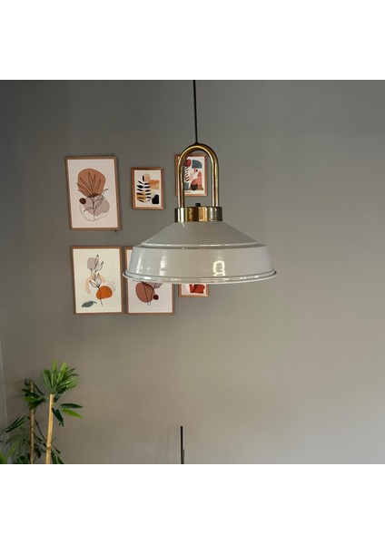 Carmelo Gri Renk Asaletli Tekli Avize Eskitme Kilit Kafa Başlık Sarkıt Lamba Salon Aydınlatma fiyatları