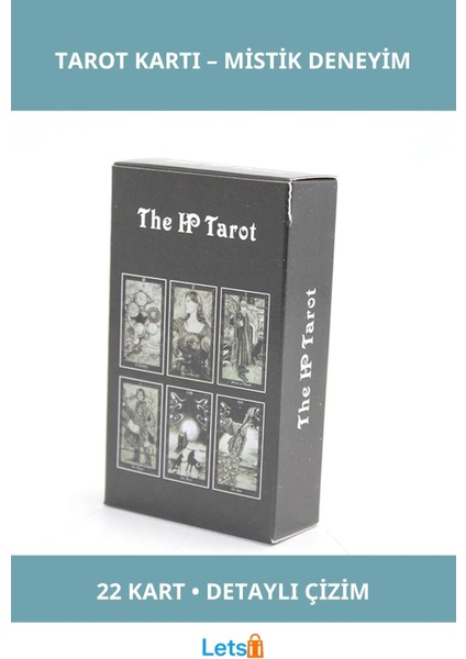 Harry Potter Temalı Sanatsal Tarot Kartı