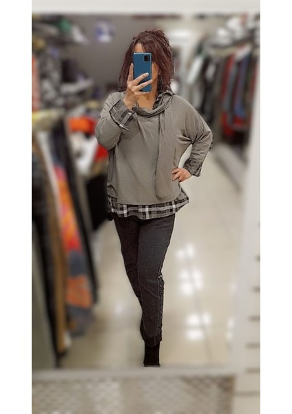 Italyan Gömlekli Fularlı Triko Bluz fırsatları