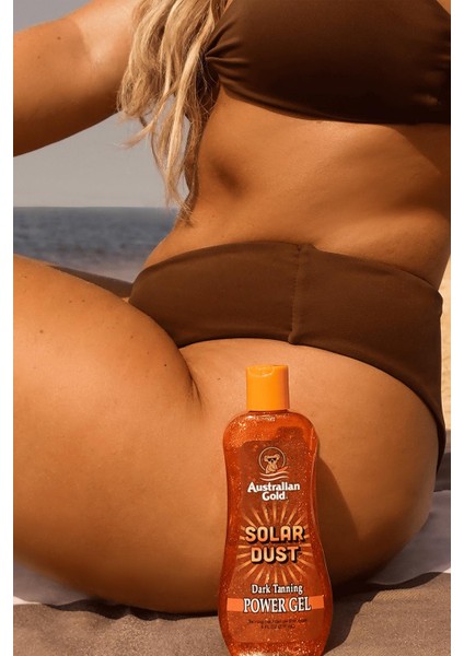 Australian Gold Solar Dust Işıltılı Bronzlaştırıcı Jel 237ML fırsatları