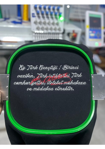 Atatürk Imzalı Gençliğe Hitabe Nakışlı Sweatshirt modelleri