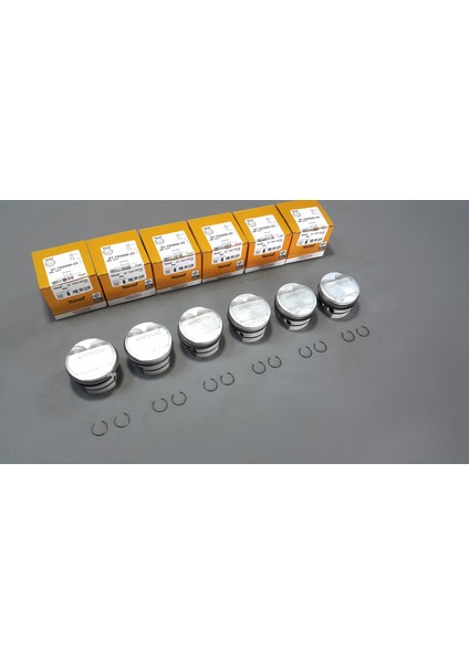 6 x Bmw E39 97-03 520I M52 B20 Piston Segman Seti Std Nüral