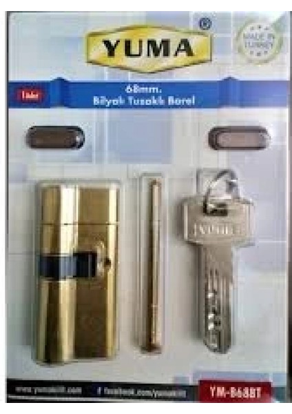Tuzaklı Bilyalı Sarı Barel 68MM (K95)