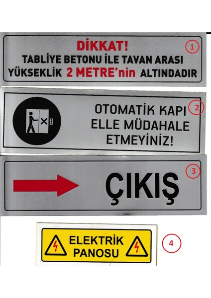 Uyarı ve Güvenlik Etiketleri fırsatları