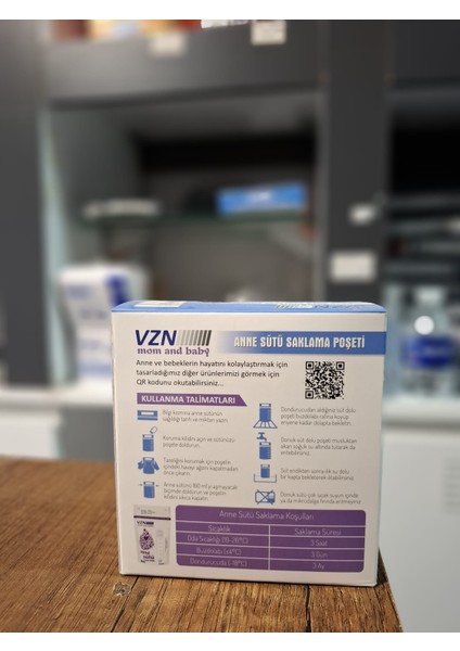 Anne Sütü Saklama Poşeti 2 Adet ( 40 Poşet ) fiyatları