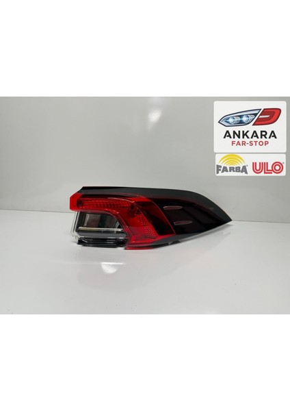Toyota Corolla 2019-2025 Sedan Stop Lambası Sağ - Sol Dış Takım (Orjinal Farba-Ulo-2 Stop - Ledsiz)