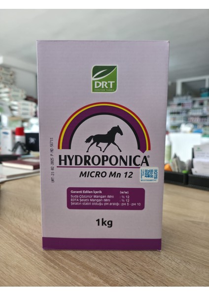 DRT Hydroponica Micro Mn 12 1 Kg – Toz Mangan Yaprak Gübresi