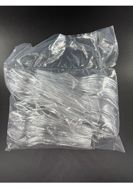 Mini Çatal Şeffaf 250'li Paket modelleri