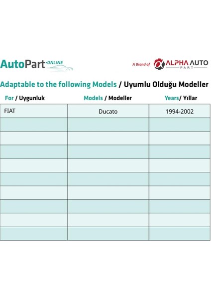 Toyota ve Lexus Için Kapı Döşeme Klips -10 Adet