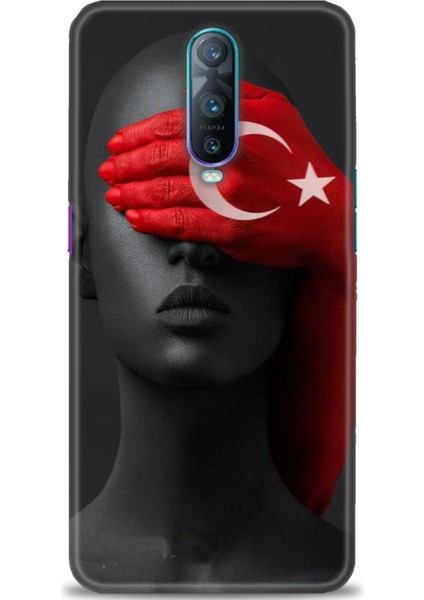 Oppo RX17 Pro Kılıf Hd Baskılı Kılıf + 9h Nano Tam Kaplayan Ekran Koruyucu 246