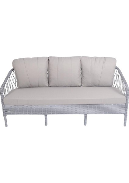 Lavınıa Bahçe Balkon Teras Mobilyası 5 Kişilik (3+1+1+80*140 Masa) fiyatları