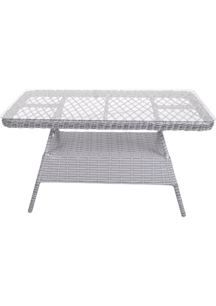 Lavınıa Bahçe Balkon Teras Mobilyası 5 Kişilik (3+1+1+80*140 Masa) indirimleri