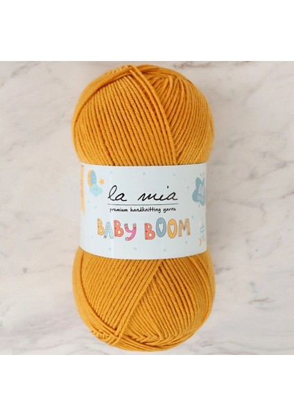 La Mia Baby Boom Hardal El Örgü İpi - 257 - 34454