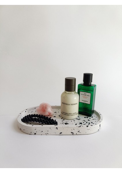 Terrazzo Oval Tray Altlık